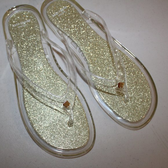kate spade jelly flip flops